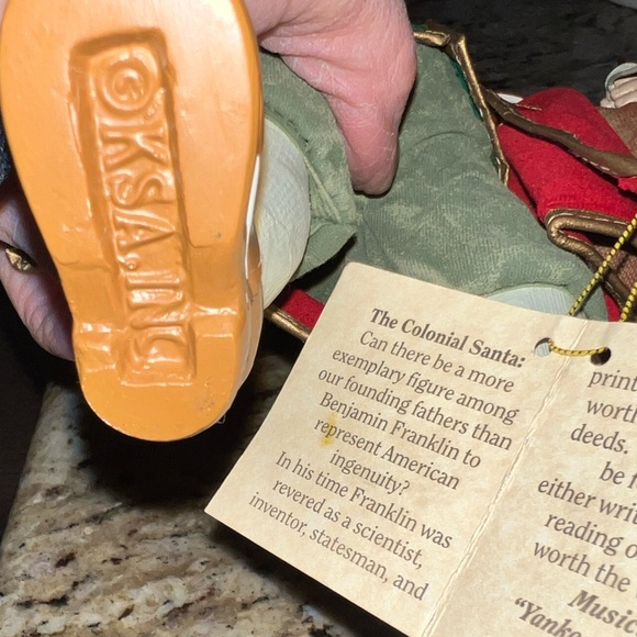 Fabriché Musical “Great American Santa Christmas Collectible Kurt Adler - Picture 8 of 10